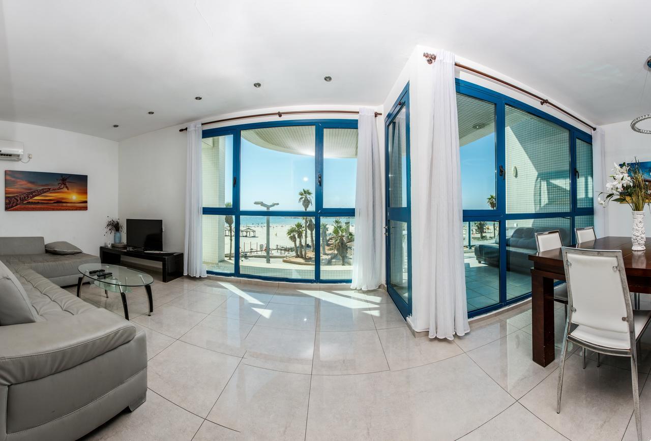 Ocean Front Apartments First Line To The Beach Tel Aviv Esterno foto