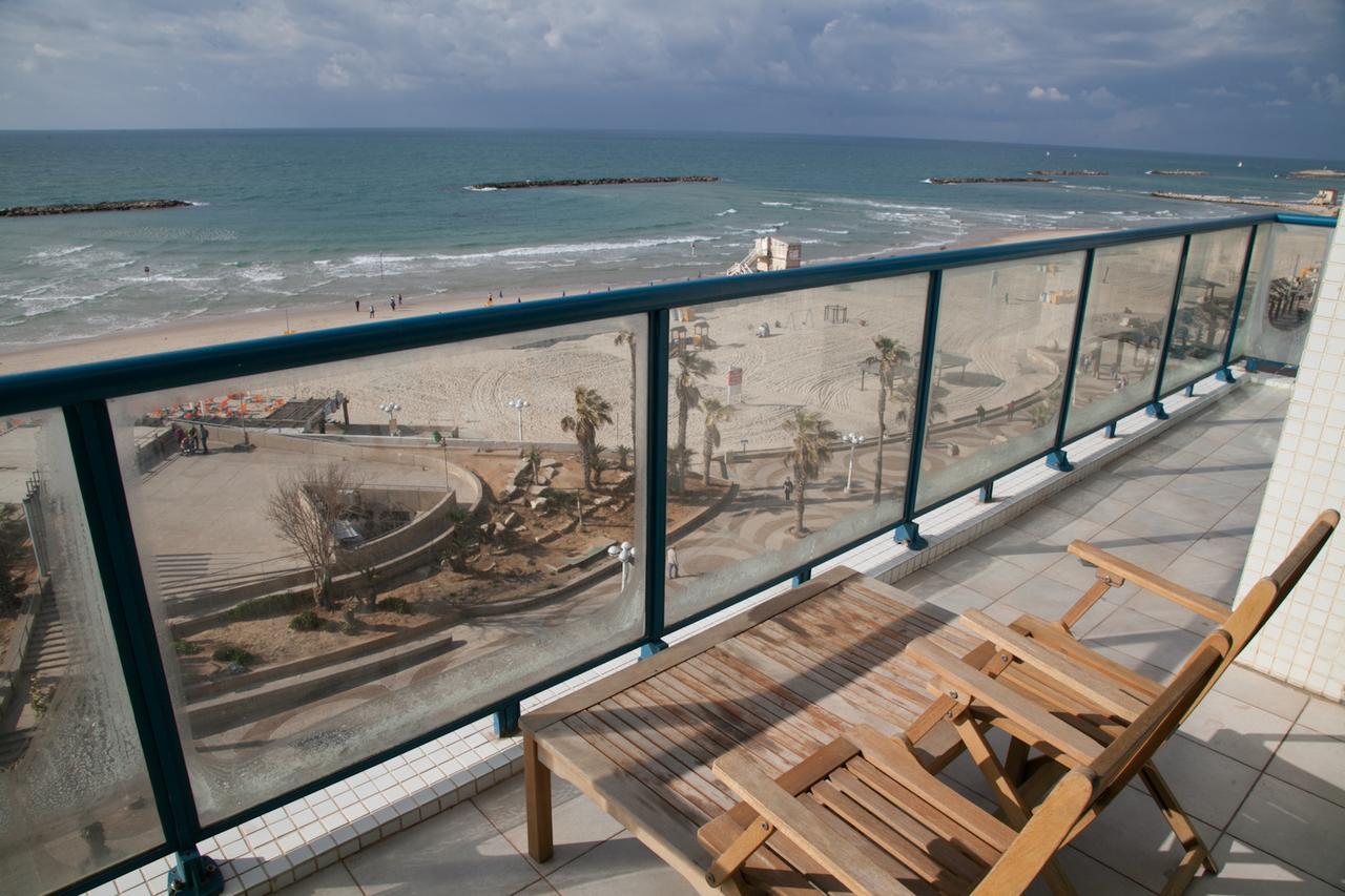 Ocean Front Apartments First Line To The Beach Tel Aviv Esterno foto
